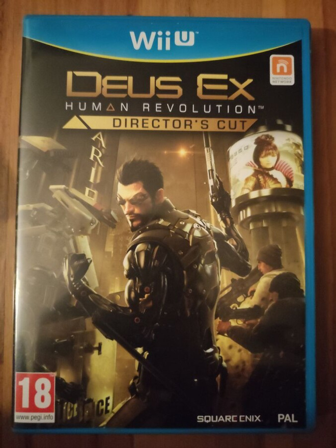 Deus Ex: Human Revolution Director's Cut PAL Wii U CIB
