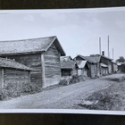 Iin Hamina, Yläkuja, kuva 1950-luvulta, valokuvakortti - pikkukuva 1