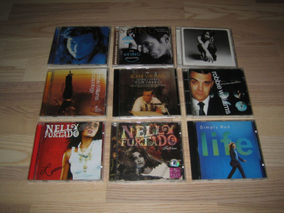 30 kpl Ulkomaiset Pop Levyt Erä 6 (CD)