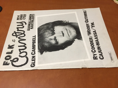 FOLK & COUNTRY LEHTI 4/1980 HYVÄ