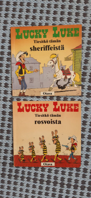 Lucky Luke Tiesitkö tämän... 2 kpl HYVÄT!