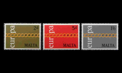 Malta 422-4 ** Europa (1971)