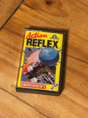 ZX Spectrum Action Reflex – Mirrorsoft / Medusa, testaamaton
