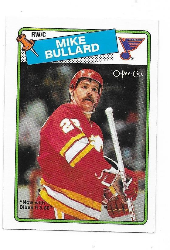 1988-89 OPC #152 Mike Bullard St Louis Blues
