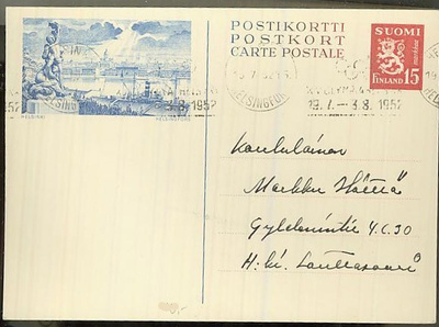 1952 Helsinki kuvaehiö käytetty