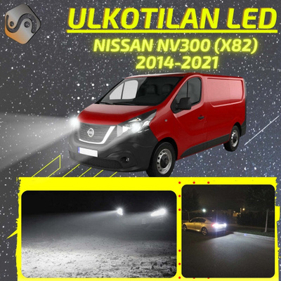 NV300 (X82) 2014-2021 Ulkoiset LED -valot