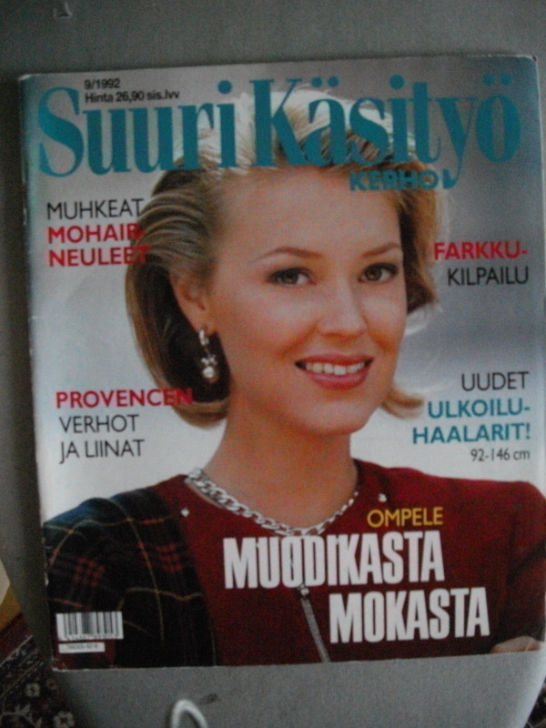 Suuri Käsityökerho Nro 9/1992 (9.11)