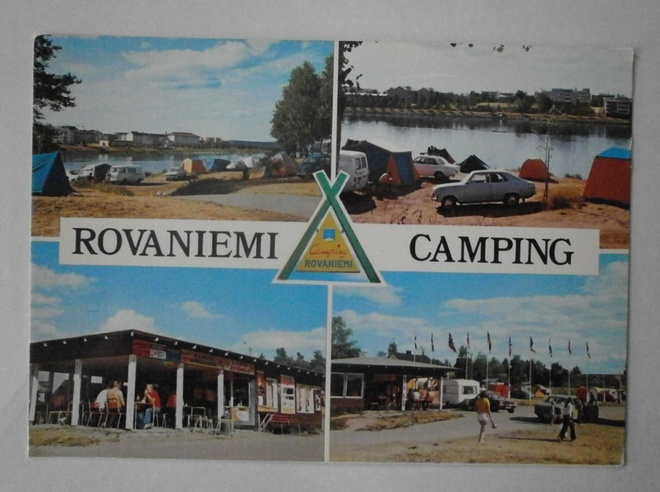 Rovaniemi, leirintäalue - camping, monikuvapk, ei p.