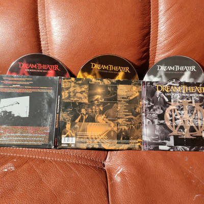 DREAM THEATER -live scenes from new York 2cd+CD-ROM.