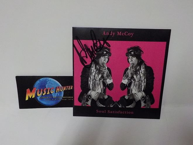 ANDY MCCOY - SOUL SATISFACTION UUSI CD EP + ANDYN NIMMARI