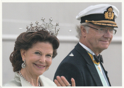 RUOTSIN KUNINGAS KAARLE KUSTAA JA SILVIA