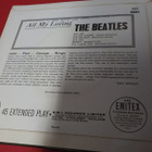THE BEATLES - ALL MY LOVING EX-/EX+ 7'' SINGLE - pikkukuva 2