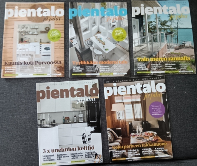 Pientalo ja piha -lehden 2014 vuosikerta hyvä