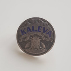Kaleva hopeinen rintakoru sininen 1963 - pikkukuva 1