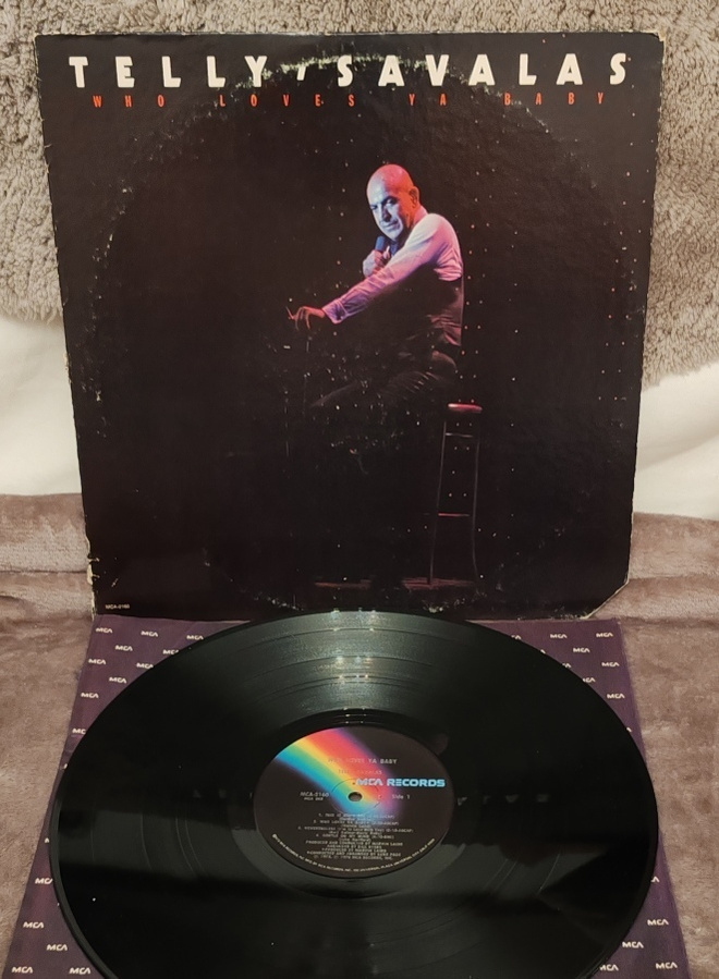 Telly Savalas Who Loves Ya Baby lp