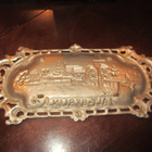 Vanha Berliini pöytäkoriste - tina/metalliseos 24x11 cm - pikkukuva 4