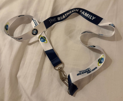 AVAINNAUHA / LANYARD - IBU WORLD CUP BIATHLON FAMILY