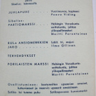 Kutsu+Ohjelma Reserviupseerikerho Helsinki 30v Juhla 1925-55 - pikkukuva 3