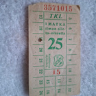 TKL Matkalippu vanha - pikkukuva 1