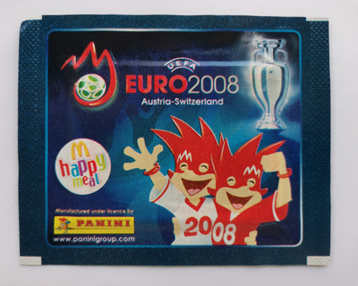 Panini Euro 2008 McDonald's Happy Meal pussi