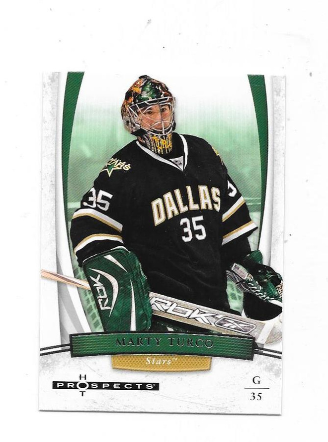 2007-08 Fleer Hot Prospects #57 Marty Turco Dallas Stars MV
