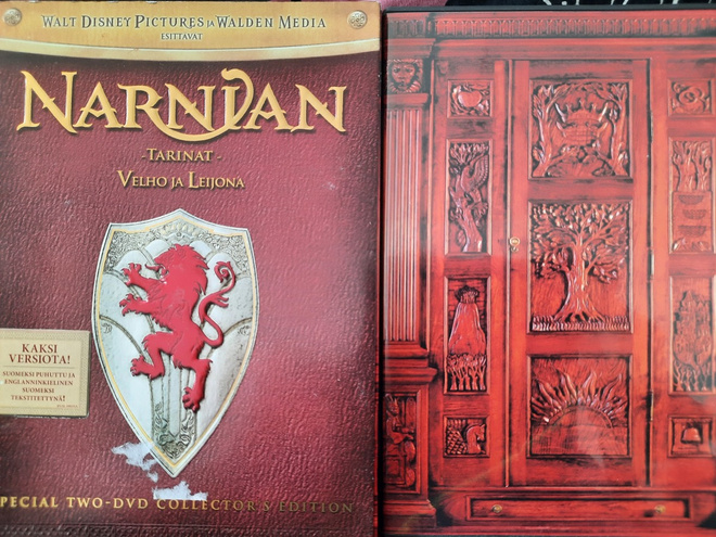 NARNIAN TARINAT VELHO JA LEIJONA  DVD