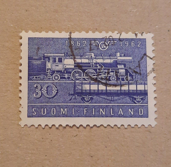 Veturi/juna Suomi 1962