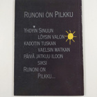Atik Ismail : Runoni on pilkku (signeerattu, tekijän omiste) - pikkukuva 2
