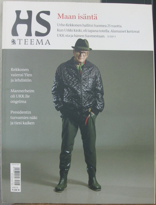 HS Teema 3/2011. Kekkonen. 74 s.