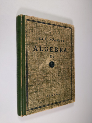 Niilo Kallio ym. : Algebra 2a, Lukioluokkain pitempi kurssi