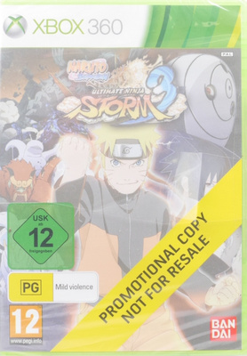 Naruto Shippuden: Ultimate Ninja Storm 3 (Promo)