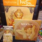 2 kpl Alphonse Mucha kirjat + esite ( SIS POSTIKULU ) - pikkukuva 1