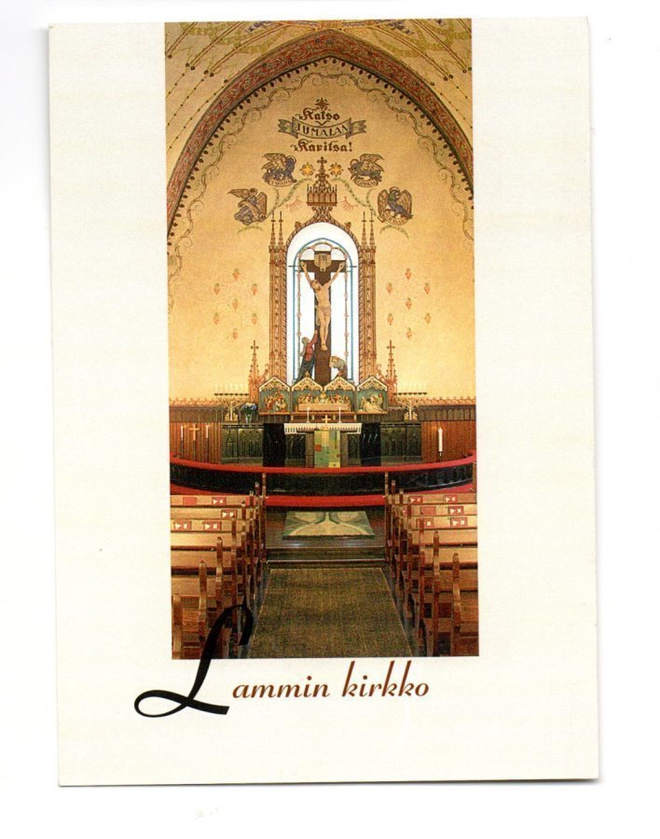 Lammi / Hämeenlinna:  kirkko sisältä