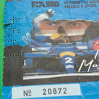 Vanha pääsylippu Formula 1 kisoihin vuodelta 1994 - pikkukuva 3