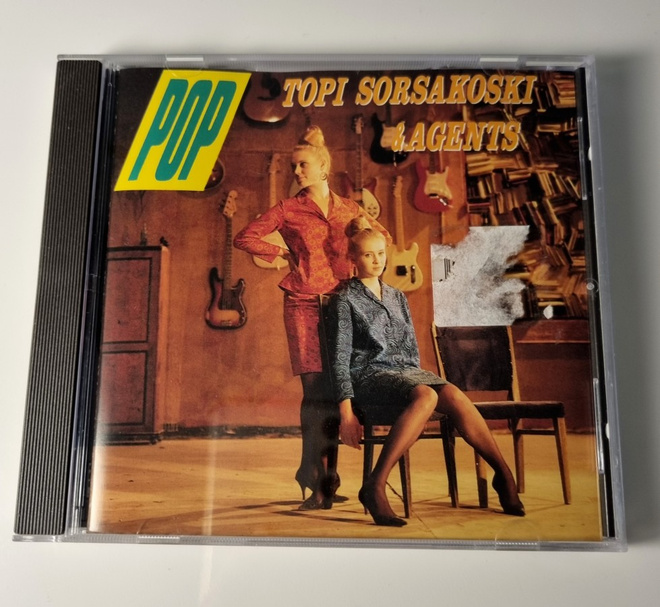 TOPI SORSAKOSKI & AGENTS - Pop (1988) CD