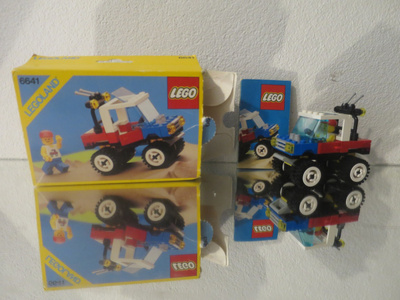 LEGO: 6641 80-luku alkuperäinen: kaikki osat,paketti,ohjeet