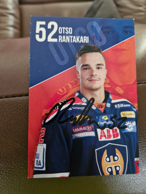 Otso Rantakari kortti nimmarilla