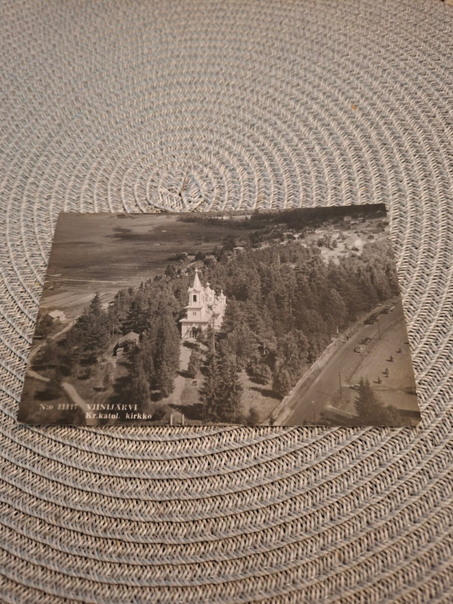 6Z Viinijärvi Kr.katollinen Kirkko ilmakuva