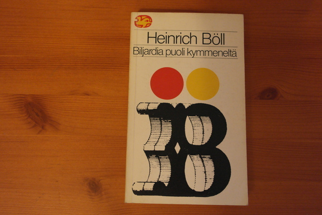 Heinrich Böll:Biljardia puoli kymmeneltä.Nid.