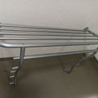 Ikea Logga hattuhylly naulakko metallia harmaa - pikkukuva 2