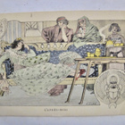 VANHA Postikortti Jugend Art Nouveau ennen 1905 sign Lelee - pikkukuva 1