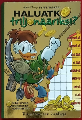 Aku Ankan taskukirja: Haluatko triljonääriksi? (Sanoma 2020)