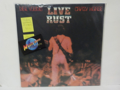NEIL YOUNG & CRAZY HORSE - LIVE RUST M- VAIN TYHJÄ KANSI!!