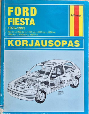 Ford Fiesta korjausopas 1976-1991 - Alfamer