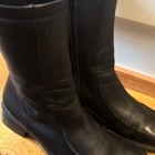 Clarks Black Leather Nahkasaappaat / Nilkkurit - koko 37,5 - pikkukuva 1
