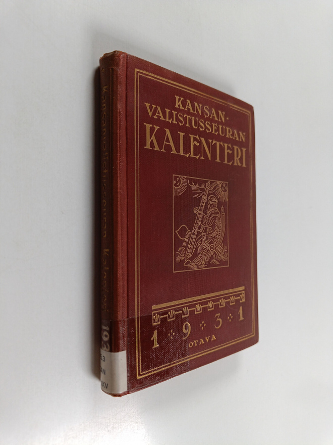 Kansanvalistusseuran kalenteri 1931