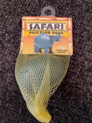 Safari Eggs: African Rhino