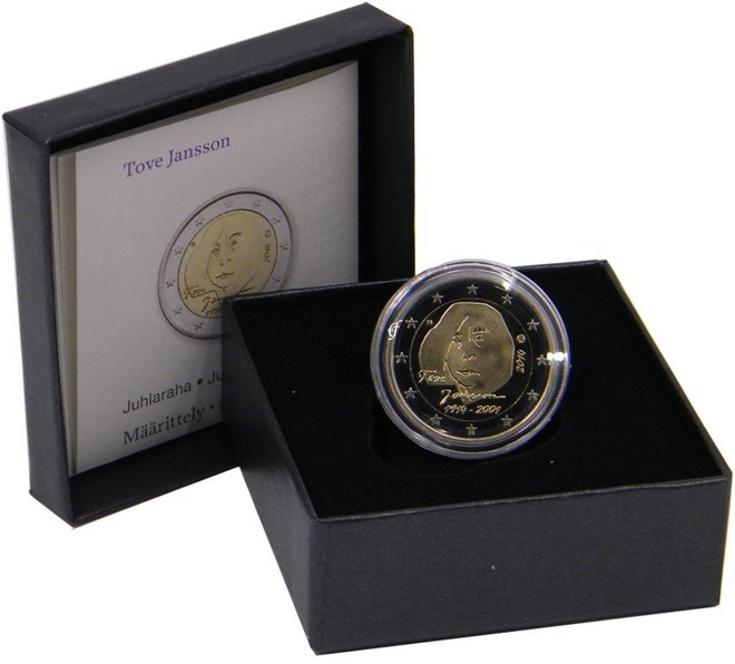 Suomi 2 € 2014 Tove Jansson PROOF