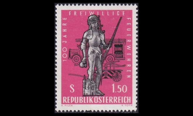 Itävalta 1131 ** Vapaapalokunta 100v (1963)