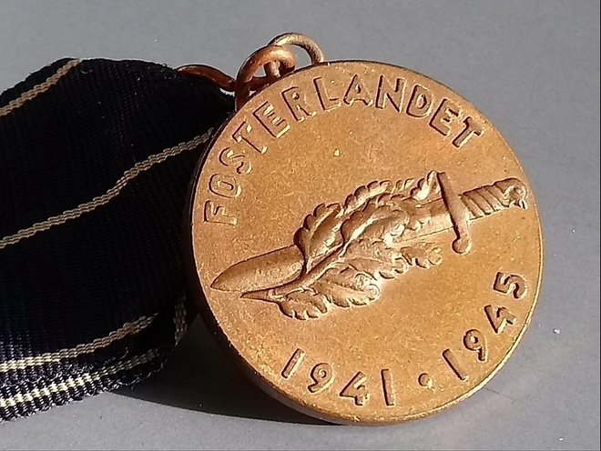 Jatkosodan Muistomitali 1941-1945 Fosterlandet